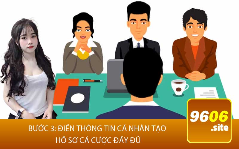 Bước 3: Điền Thông Tin Cá Nhân Tạo
Hồ Sơ Cá Cược Đầy Đủ